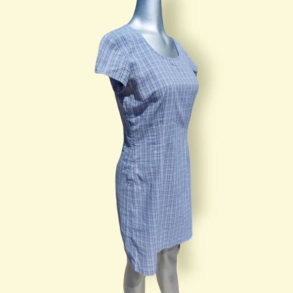 Patagonia Purple Plaid Mini Dress Size 6 - Picture 5 of 10